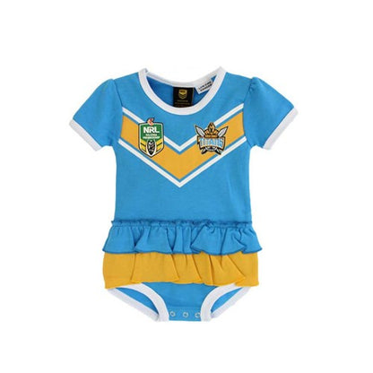 Titans footy romper for toddlers