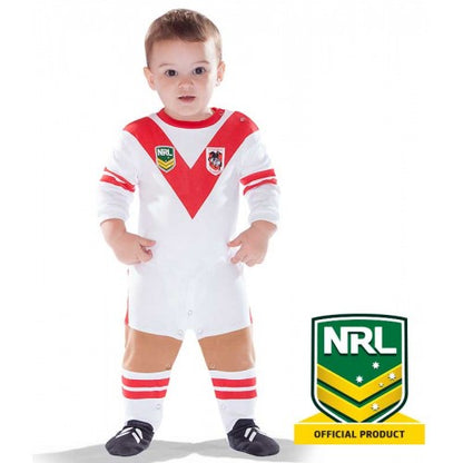 NRL footy romper for toddlers